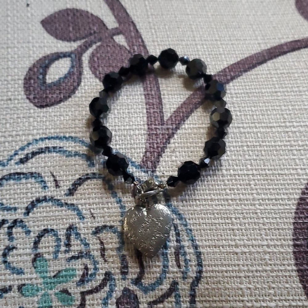 Black Crystal Bracelet